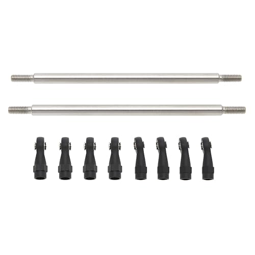 MEUS RACING 1/10 Links Steel Chassis Links Kit for Traxxas TRX4 Axial SCX10 Tamiya CCO1 Redcat Gen8 1/10 RC Crawler (105mm) - size: 105mm