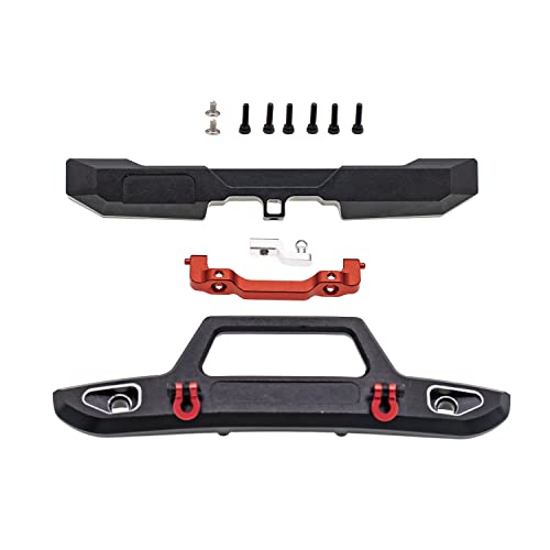 Aluminum Front&Rear Bumper for AXIAL SCX24 Ford Bronco AXI00006 1/24 RC Crawler Car