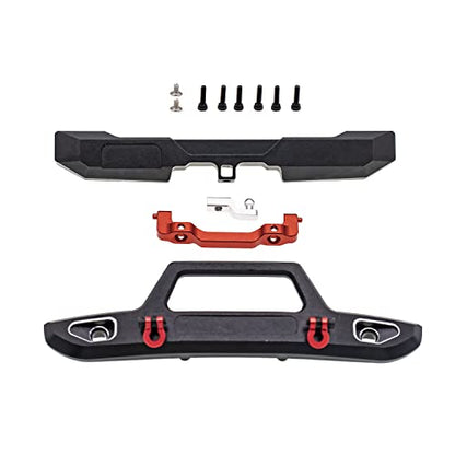 Aluminum Front&Rear Bumper for AXIAL SCX24 Ford Bronco AXI00006 1/24 RC Crawler Car