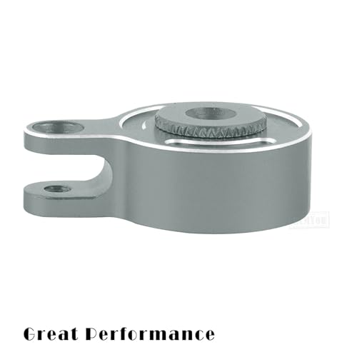 RC Aluminum Fixed Link Steering Servo Saver Upgrades Part for 1/8 Typhon 3S BLX 1/10 Big Rock Granite Senton 3S BLX Kraton Outcast 4S BLX,Titanium - color: Titanium - (Upgrades Part)