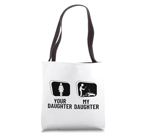Remote Control Racing Your Daughter My Daughter RC Cars Tote Bag