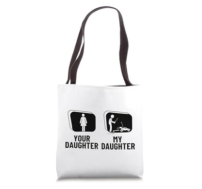 Remote Control Racing Your Daughter My Daughter RC Cars Tote Bag