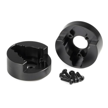 Machined Brass Portal Knuckle Weights - Low Offset for Vanquish Currie Portal F9 SCX10-II and VS4-10 Ultra Offset Front Axle - 128g Each, Low Center of Gravity Upgrade