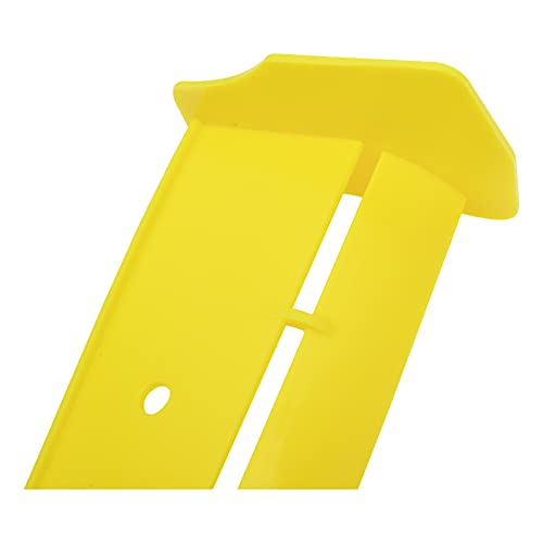 RC Force Rear Spoiler High-Down Force Body Wing Tail Compatible with HPI HSP Redcat 1/10 RC Off Road Short Truck Buggy Car Truck (Yellow) - color: Yellow