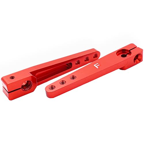 Aluminum 25T Long Steering Servo Arms for Futaba Servo Motors | 1.75inch 25T Servo Arm Horn for RC Airplane Plane Car,Compatible with Futaba Hitec Savox Power HD Servo Motors,CNC Machining