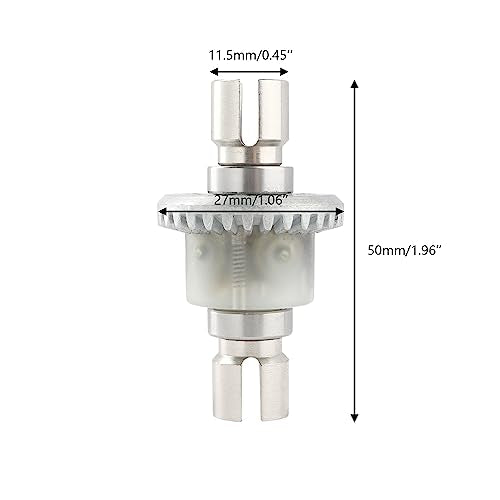 RC CAR 16420 Differential Accessories Spare Parts for H16BM JC16EP H16P H16E H16 16208 16209 16210 16207 HP161S H17 H16GT H16DR 1:16 Brushless RC Monster Trucks Vehicle - color: Differential 16420