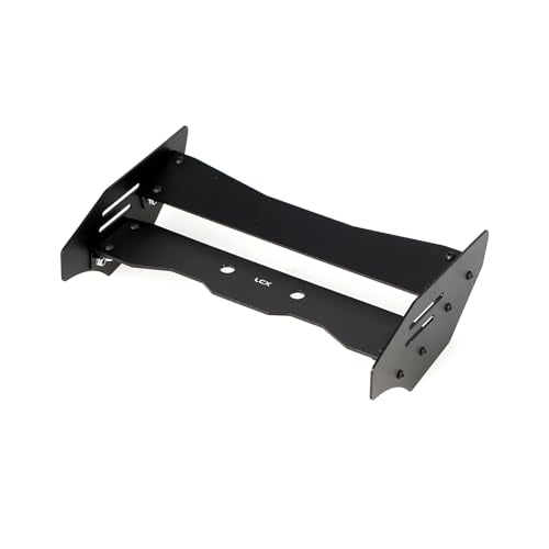 LCX Racing RC Car CNC Machined Aluminum Rear Wing for RC Truck Arrma 1/8 Typhon, Upgrades Parts Accessories