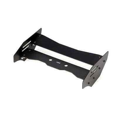 LCX Racing RC Car CNC Machined Aluminum Rear Wing for RC Truck Arrma 1/8 Typhon, Upgrades Parts Accessories
