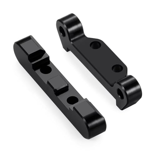 RC Modifications Spare Compatible With 1/16 For Mini-B 2WD RC For Buggy Car Upgrades Parts Aluminum Alloy Rear Pivot Block Set Arm Mount