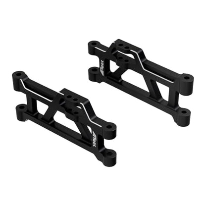 Alum Rear Lower Suspension a Arm for 1/16 Mini Maxx 4WD RTR RC Car Truck-107154-1 Upgrades Part Black - color: Black