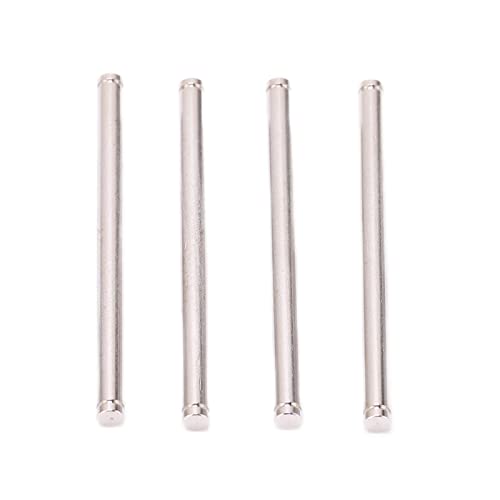 Upgrade Suspension Pins with E Clips 48mm 4PCS Stainless Steel Hinge Pin Set Compatible with Traxxas Slash 2W D 1 10 RC Car Parts Replacement