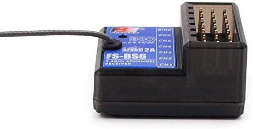 Flysky FS BS6 Receiver 2.4GHz 6CH for Flysky FS-GT5/IT4S/i6/i6X, 2PCS - size: 2PCS