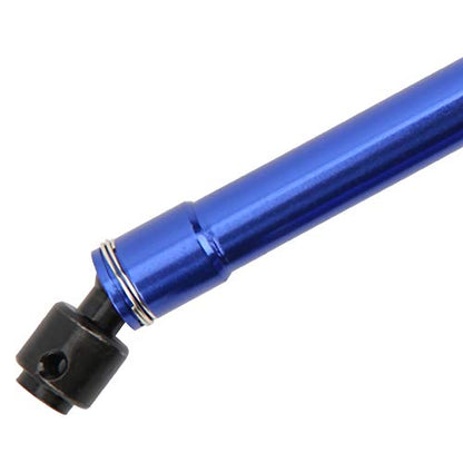 Metal Transmission Shaft Drive Propeller Shaft for Traxxas4 ‑4 ‑6 RC Crawler Car Blue 3pcs Set