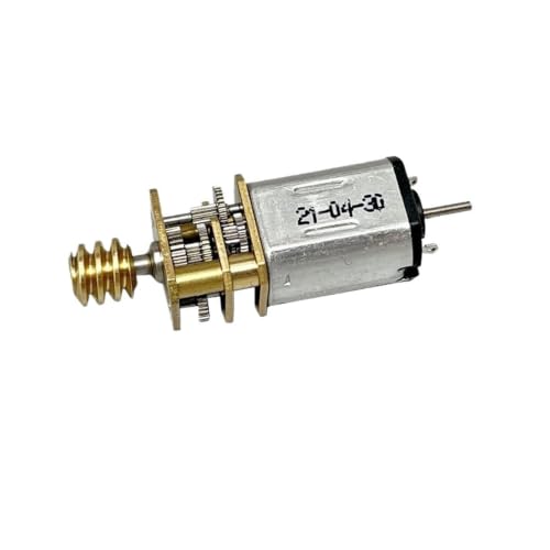 GA12-N20 12mm Full Metal Gearbox Gear Reduction Motor Worm Shaft DC 3V 62RPM Slow Speed Dual DIY Robot Car
