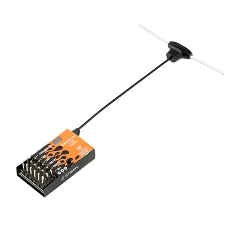 SPARKHOBBY BETA FPV ELRS Micro 2.4GHz Receiver 5Channel PWM Output Suitable for Long-Distance Fixed-Wing Helicopter Ship Model Car Model DIY (ELRS Micro RX 2.4G)