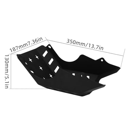 Engine Guard Skid Plate for Talaria Sting MX3 MX4 MX4 EVO/EXPER, Engine Bash Bottom Guard Cover Protector, Lower Frame Guard Replacement Engine Chassis Protection Kit for Talaria