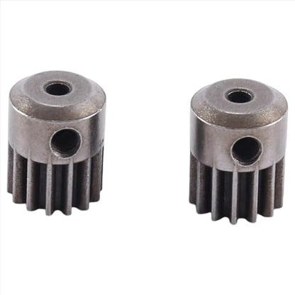 Compatible with MJX for Hyper Go 16207 16208 16209 H16P 1/16 RC Car Spare Parts 2Pcs Motor Gear Pinion Gear 16392 RC Assortment