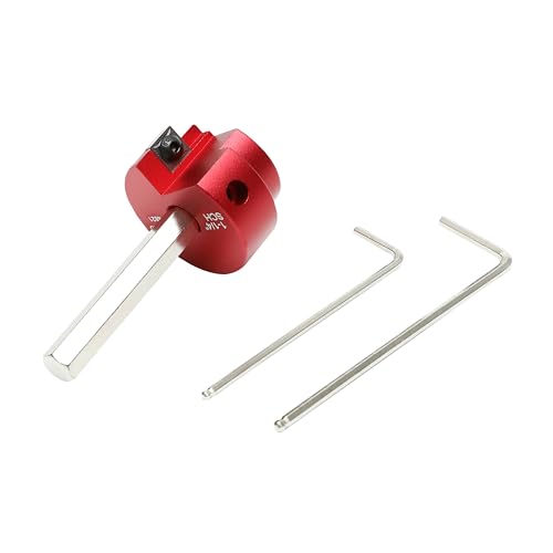 HFS(R) 1-1/4" PVC Pipe Reamer Tool - Fits 1/2" Drill, PVC Fitting Saver & Plastic Pipe Fitsting Reamer Socket Saver Plumbing Tool for Schedule 40 Plastic Pipes - size: 1.25 Inch