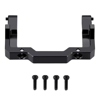 MORLORDY Aluminum Alloy RC Front Bumper Mount for SCX24 Base Camp 1/24 RC Crawler Car Upgrade Parts - color: Bumper Mount