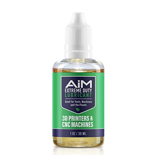 3D Printer Grease - 1 oz - Reduces Friction & Protects Rails & Bearings - Ideal 3D Printer Oil & Lube - CNC Machine Lubricant for Smooth Printing Operation - Made in the USA - size: 1 oz CNC 3D Oil
