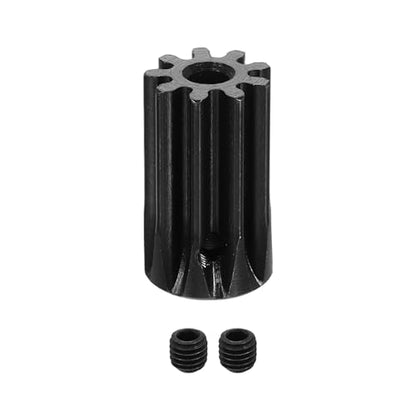 uxcell 1.5 Mod 9T Spur Gear 5mm Bore, 1045 Steel Pinion Gear Black Surface Treatment, 20°Pressure Angle, for Spur Rack and RC Model Car or Motor DIY - size: 1.5 Mod 9T, 5mm