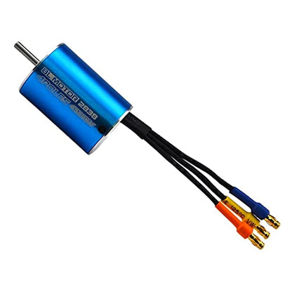 2838 4500KV 4 Poles Brushless Sensorless Motor for RC Car Truck Crawler Accs