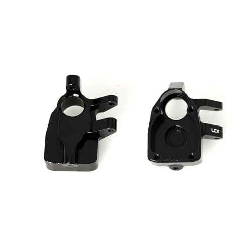 LCX Racing 1/8th RC Crawler Car Aluminum AF16P Front Portal Axles Steering Knuckles for Axial AXP8 Gilamon 2.2，Upgrades Parts Accessories