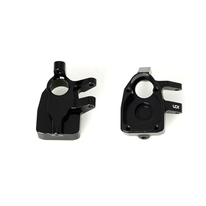 LCX Racing 1/8th RC Crawler Car Aluminum AF16P Front Portal Axles Steering Knuckles for Axial AXP8 Gilamon 2.2，Upgrades Parts Accessories