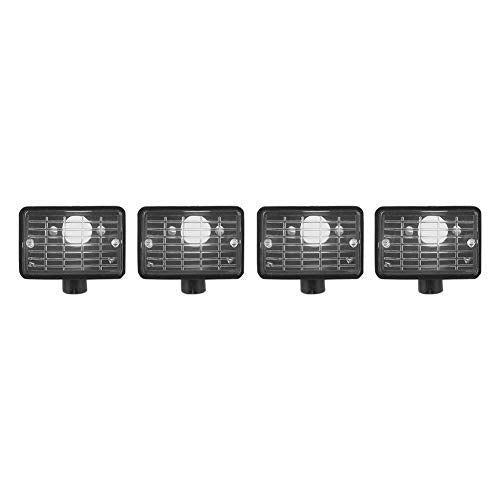 Dilwe RC Car Light Cover, 4 Pcs LED Light Shade Universal Lampshade for HSP REDCAT AXAIL scx10 Scale RC Model Crawler LED Kit()