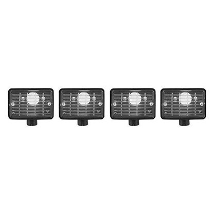 Dilwe RC Car Light Cover, 4 Pcs LED Light Shade Universal Lampshade for HSP REDCAT AXAIL scx10 Scale RC Model Crawler LED Kit()