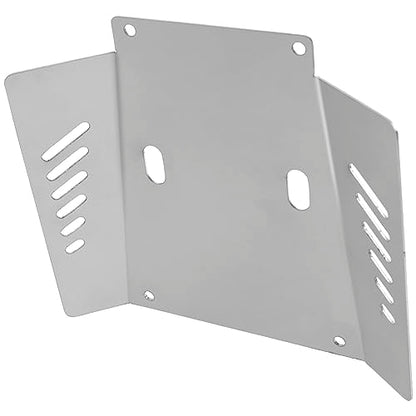 Stainless Steel RC Chassis Armor Protector Guard RC Skid Plate Compatible with Tamiya CC01 1/10 RC Crawler