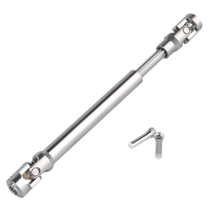 2pcs Hobbyfire 1/10 RC Crawler Drive Shafts Stainless Steel Universal Joint Driveshaft for Axial SCX10 II III Traxxas TRX4 Redcat Gen8 Gen7 Element Upgrades Parts(127-193mm) - style: 127-193mm