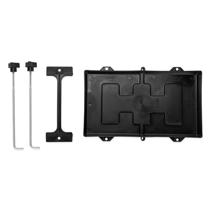 Camco RV Large Battery Hold-Down Tray - Holds Automotive, RV, and Marine Batteries to Stop Movement During Transportation (55404) - color: black, size: 1 Count (Pack of 1)