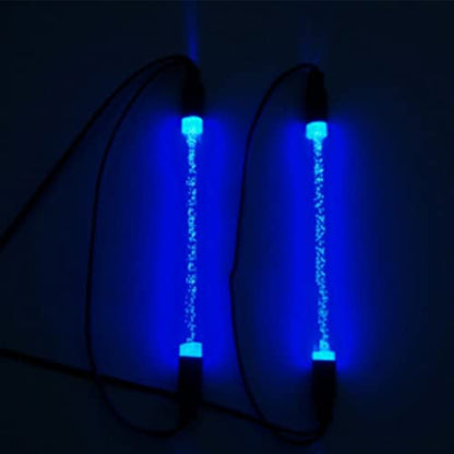 RC Car Chassis Body LED Light Tube Strip Light Bar Compatible with Traxxas TRX-4 Axial SCX10 II 90046 D90 D110 1/10 RC Crawler Car Truck (Blue) - color: Blue