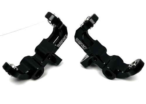 CNC RC10B7 Aluminum Caster Block Black for Team associated B7 B7D