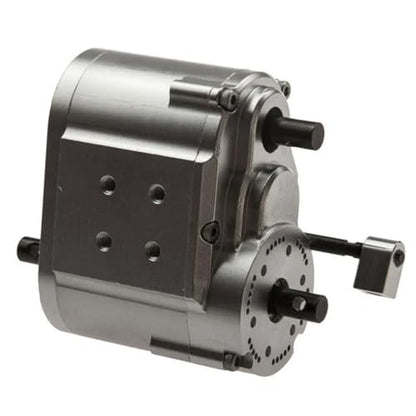 Compatible Transfer Case Gearbox Compatible with 1/10 RC Crawler Car Upgrade Parts 2 Speed Transmission Box 46x53x32mm