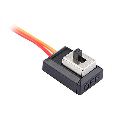 3S 160A Waterproof Brushed ESC, Electronic Speed Controller for RC Cars, High Performance ESC with 5V 1A BEC and T Plug, Durable Aluminum Alloy Case for 1/12 or Larger Scale RC Veh