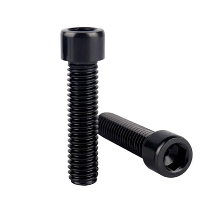 6Pcs Bike Screws M6x10 12 16 18 20 25 30 35mm Stainless Steel Socket Head Cap Allen Hex Bolt (Black, M6 x35mm) - color: Black, size: M6 x35mm