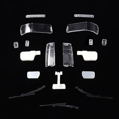 Classic Land Cruiser LC80 Body Shell 313mm 12.3inch Wheelbase for 1/10 RC Car TRX4 SCX10 Upgrade Accessories (LC80 Hard Body)