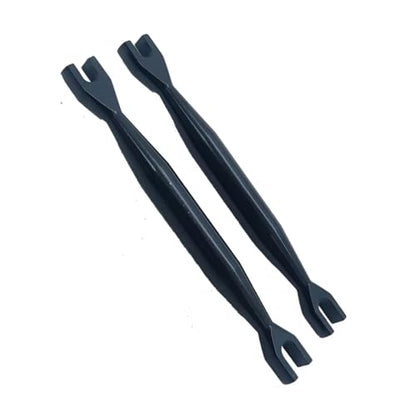 Rc Repair Tools for Universal Parts RC Car 4mm 3.5mm Aluminum Turnbuckle Turner Wrench 4.1mm Head Cover for Rc Car 7075 Material(2PCS Black) - size: 2PCS black
