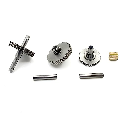 Stainless Steel 40.3:1 Overdrive Transmission Gear for 1/18 TRX4M RC Crawler - size: 40.3:1
