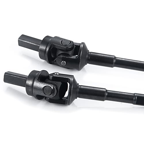1 Set Front Rear CVD Drive Shafts Metal Axle Driveshafts for Axial SCX10-III AXI03006 AXI03027 1/10th RTR RC Crawler Car
