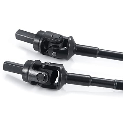 1 Set Front Rear CVD Drive Shafts Metal Axle Driveshafts for Axial SCX10-III AXI03006 AXI03027 1/10th RTR RC Crawler Car