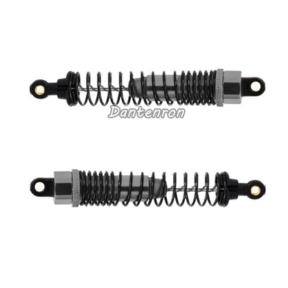 4Pack 1/10 RC Truck Car Adjustable Shock Absorber Damper 108004 Upgrade Parts 108mm Oil 108mm Oil Adjustable Alloy Aluminum Shock For 1:10 HSP 94188 94108 94111 Redcat Volcano (Titanium) - color: Titanium