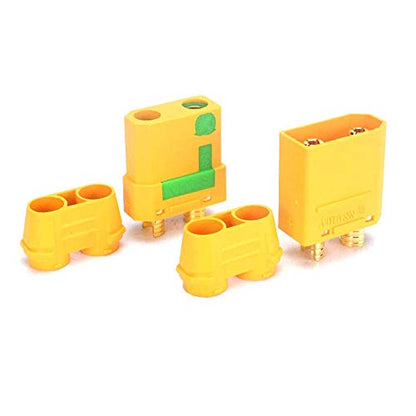 FLY RC 5 Pairs Amass XT90S XT90-S XT90 Connector Anti-Spark Male Female Motor Adapter for Battery ESC and Charger Lead for RC Car Truck - style: XT90-S Connector