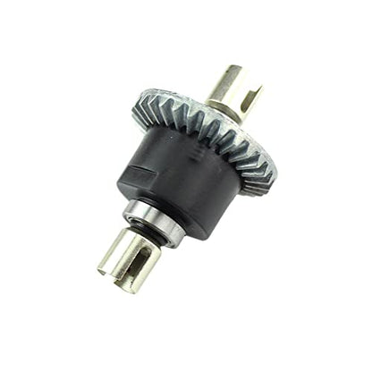 KingVal Replacement Metal Differential with Plastic Gearbox RC Parts Compatible with Wltoys 144001 124018 124019 124017 124016 144010 124007 RC Car