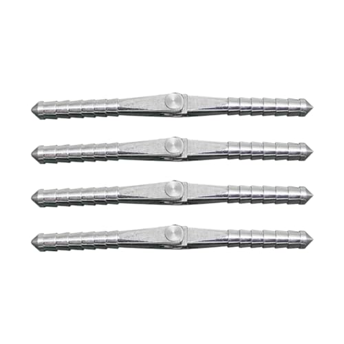 Metal Pin Hinge 5pcs Diameter 4.5mm X L68mm Compatible with RC Aircraft Model