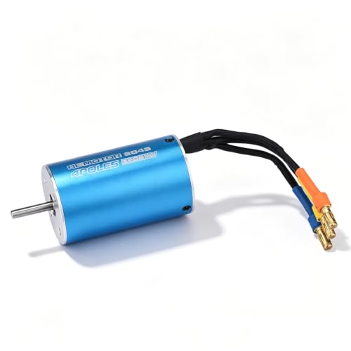 4 Pole 12 Slot RC Brushless Motor, High Speed Motor Controller 2845 5000/5900KV RC Vehicles Truck Update Parts for 1/12 1/14 Scale Brushless RC Car ﻿
