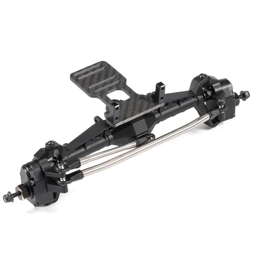 1/10 RC LCG Chassis Kit Ultra Light 92g/3.3oz Performance Carbon Chassis for 1/10 RC Crawler Capra SCX10 (BOA Servo Mount for Capra) - style: BOA Servo Mount for Capra