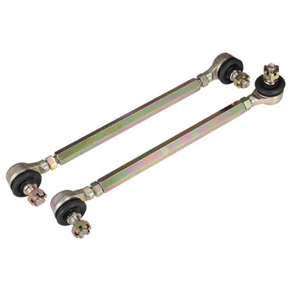 ACROPIX 19cm 7.48" Steering Tie Rod End Tie Rod Link Fit for 50cc 70cc 90cc 110cc 125cc 150cc ATV Quad Four Wheeler with Ball Joint Accessories - Pack of 2 - size: 190mm